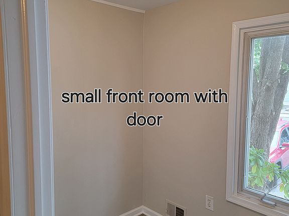 Small front room can be used as an office, exercise room or whatever you like!