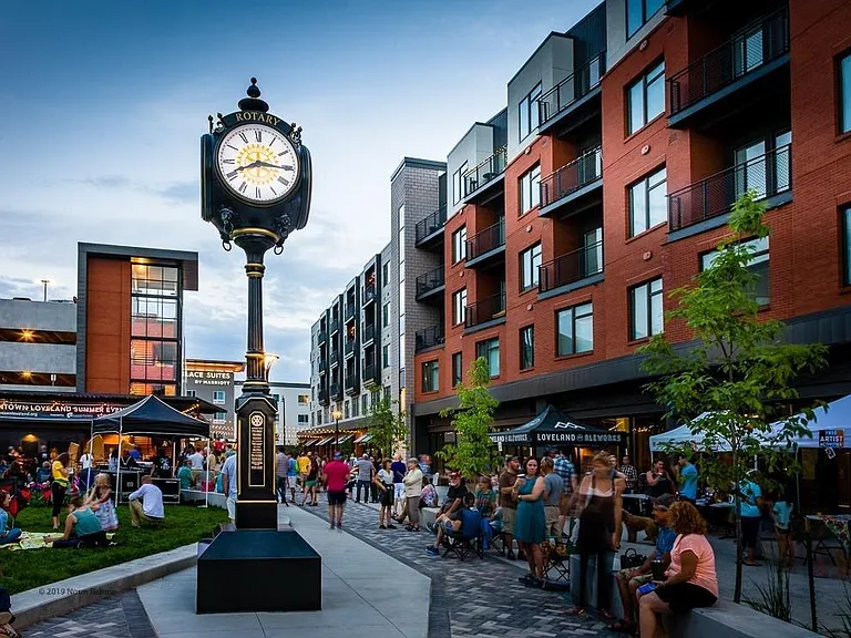 Walking distance to downtown Loveland