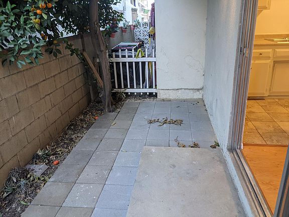 Private patio