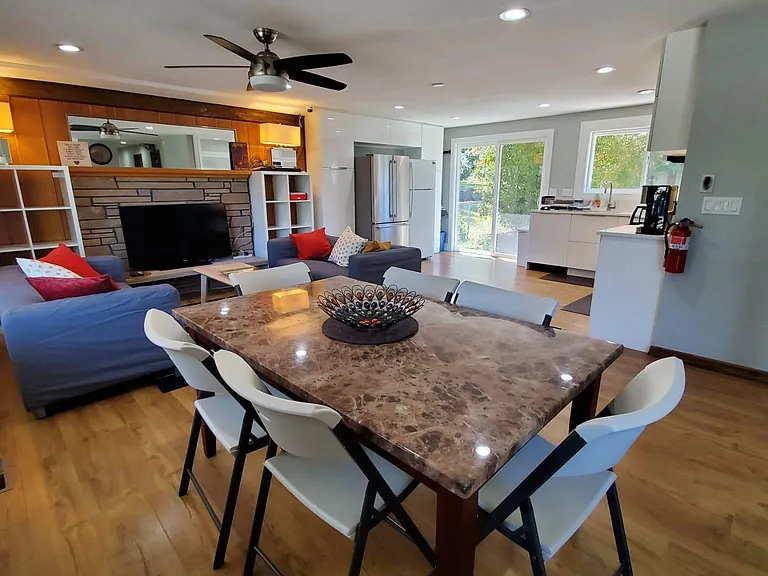 Marble dining table