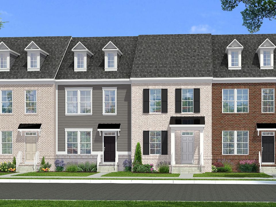 Rendering of the Hanover Townhome at Greenleigh in Middle River, MD