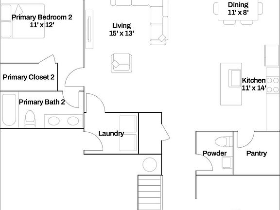 Optional Additional Primary Ensuite