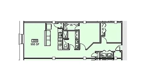 Floor plan 309