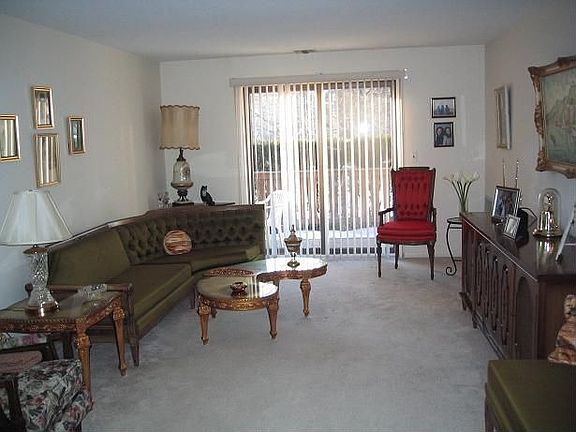 Living Room With View To Patio