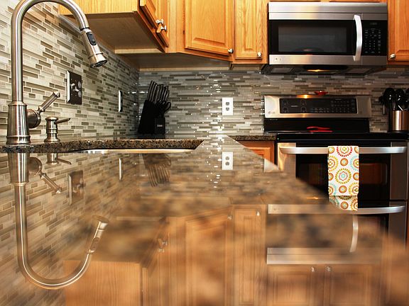 High end finishes in kitchen