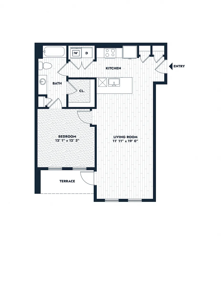 Floor plan A2 - ANSI