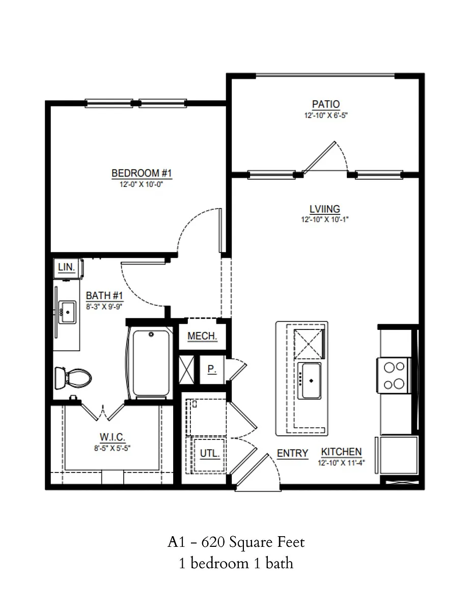 Floor plan A1