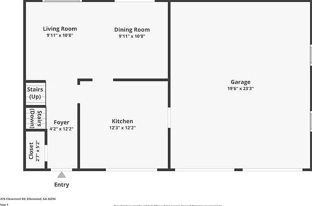 4 bed, 1.0 bath, 1696 sqft, $1,845 — Photo 2