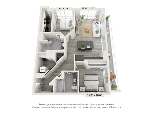 Floor plan B2