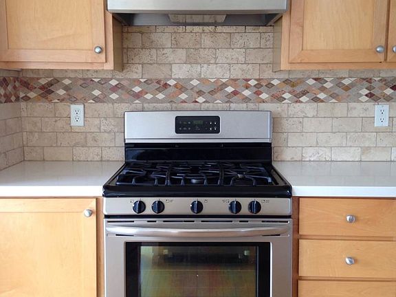 Gas stove with exhaust hood