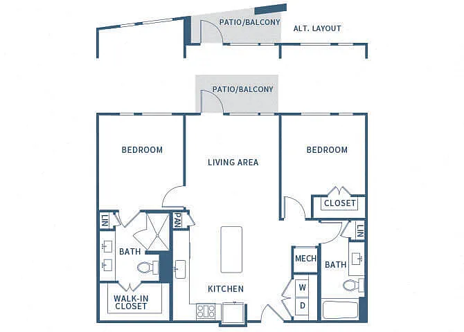 Floor plan B1