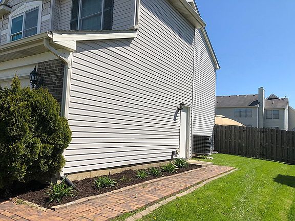 Garage side of house