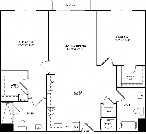 Floor plan B1