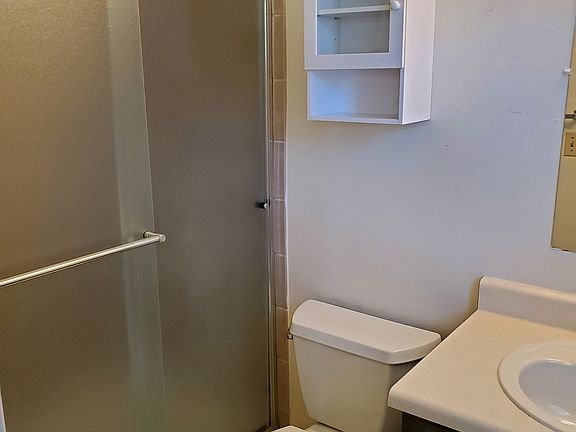Master bathroom with shower