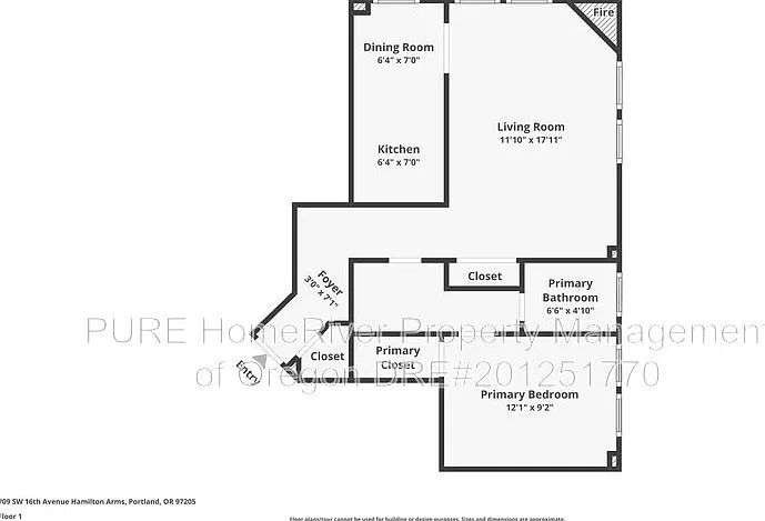 1 bed, 1.0 bath, 711 sqft, $1,295 — Photo 4