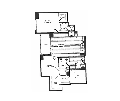 Floor plan Cooper 2