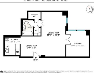 201 E 21st St APT 16J, New York, NY, 10010