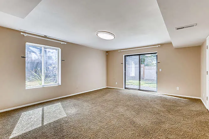 Lower level recreation room