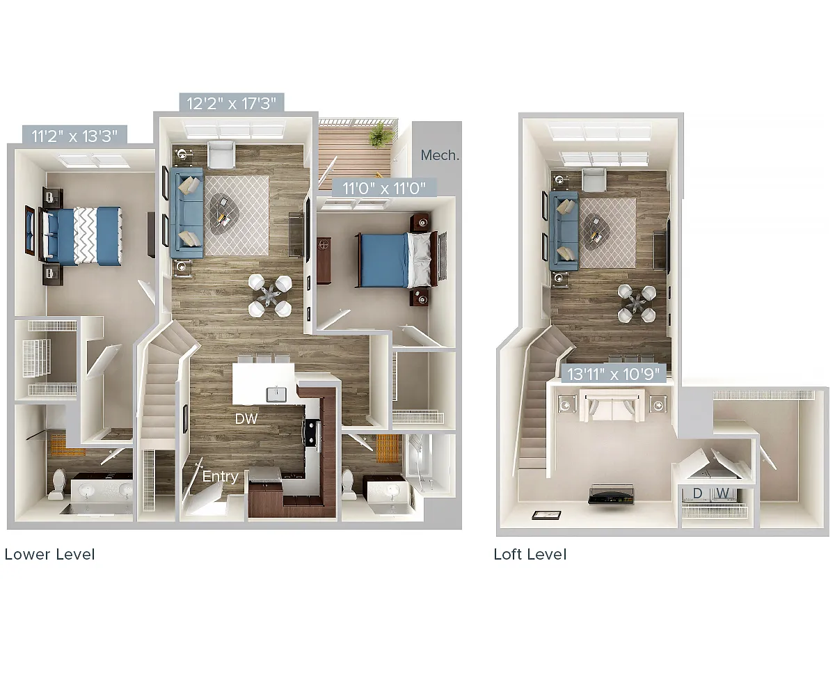 Floor plan B12L-1375-1394