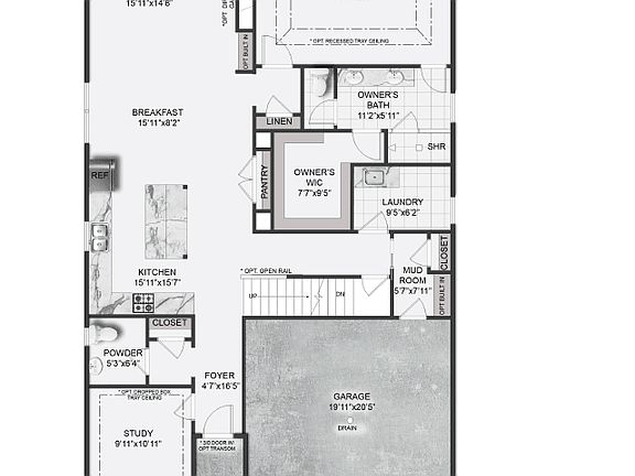 FOR ILLUSTRATIVE PURPOSES ONLY MAY VARY FROM ACTUAL.