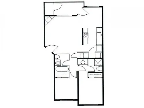 Floor plan 1007