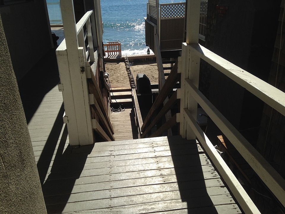 Stairs down to beach