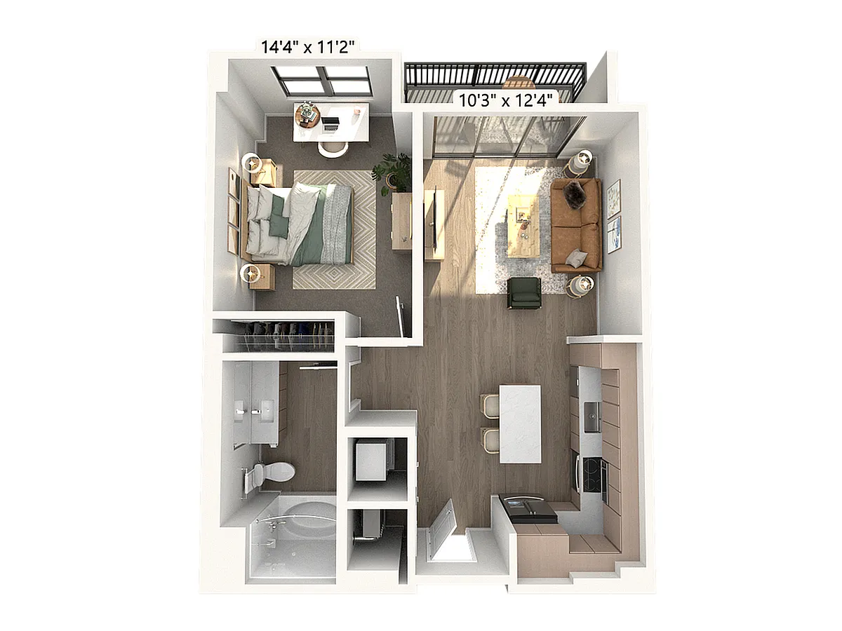 Floor plan A4-LL120