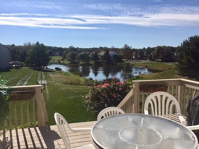 view from rear deck