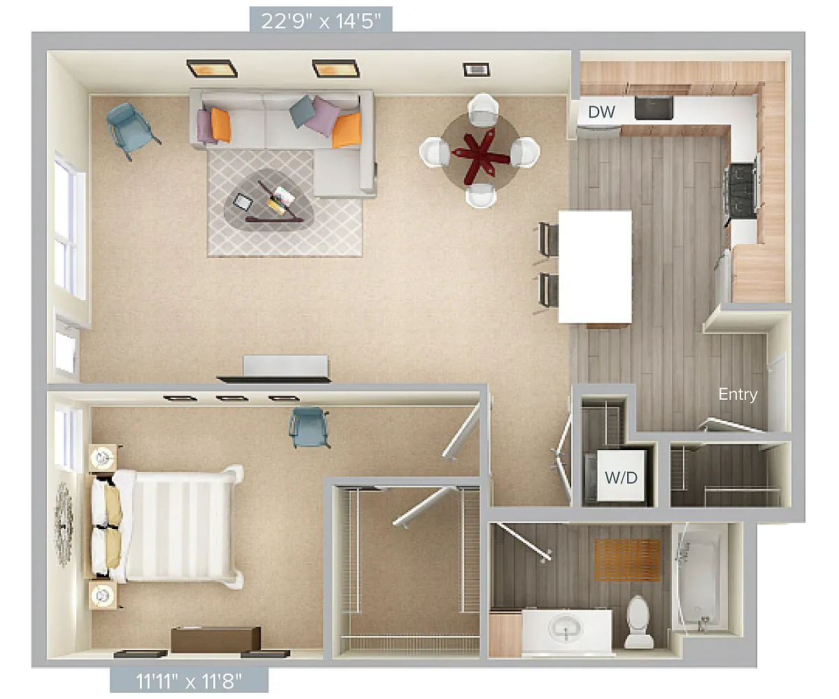 Floor plan A19-900