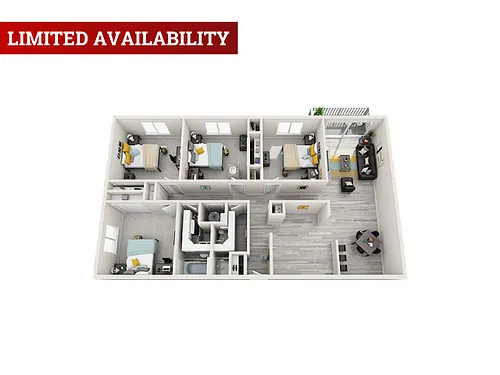 Floor plan Tremont - Station