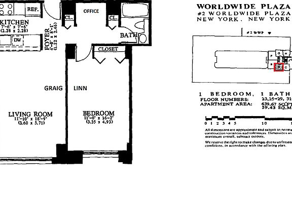 2nd image of 350 W 50th St APT 31D