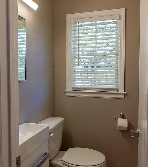 Laundry room half-bath