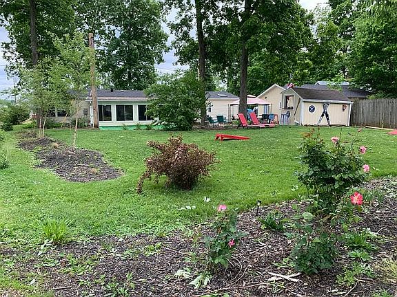Back yard view 2021