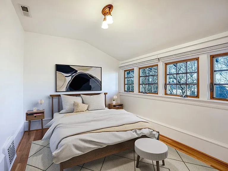 Bedroom 4. This image shows a virtually furnished space. Bedrooms come unfurnished.