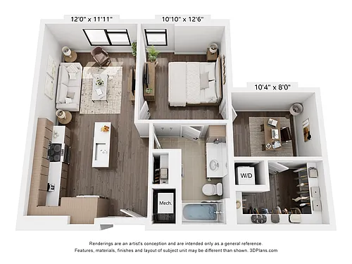 Floor plan A+D5