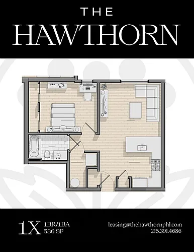 Floor plan 1X