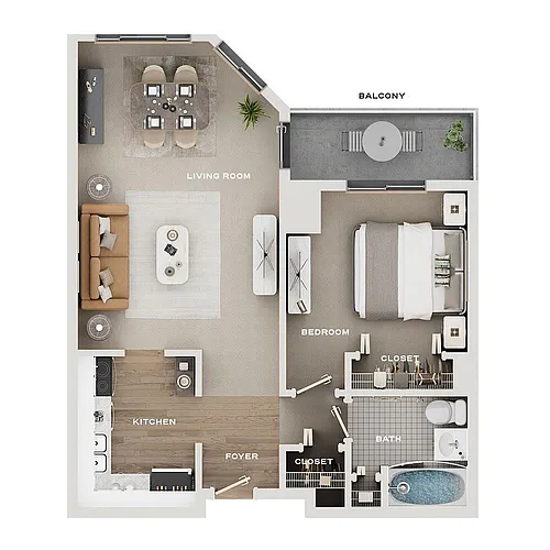 Floor plan A5 Deluxe