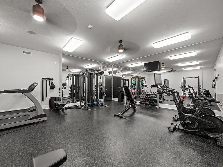 24 Hour Gym at Dover Hills Apartments in Kalamazoo