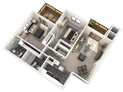 Floor plan The Seville