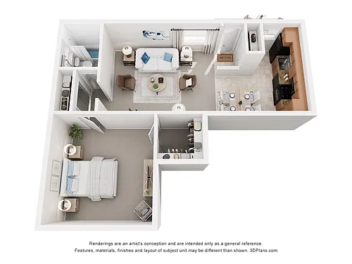 Floor plan 1 Bedroom Private