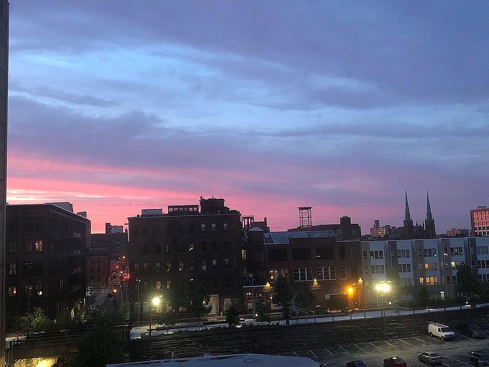 Sunset over the Rail Park
