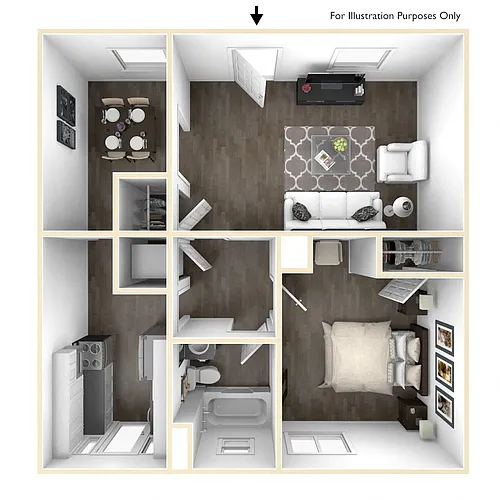 Floor plan Barclay