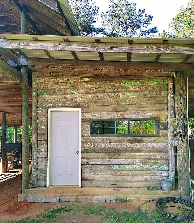 Studio in pole barn.