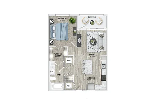 Floor plan A1A
