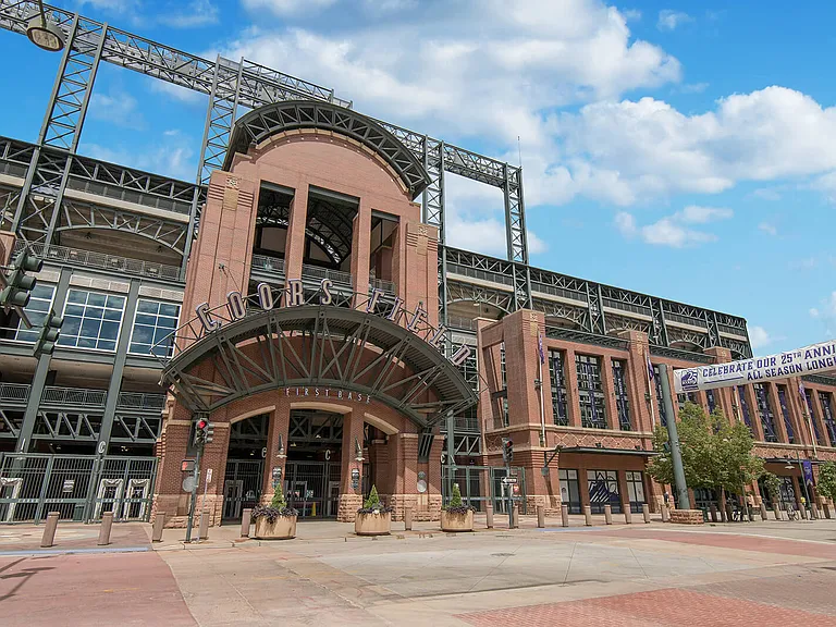 Coors Field is easily accessible from our community