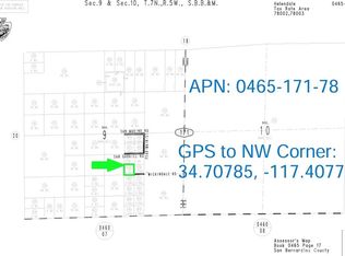 0 Freemont Wash Trl, Helendale, CA 92342