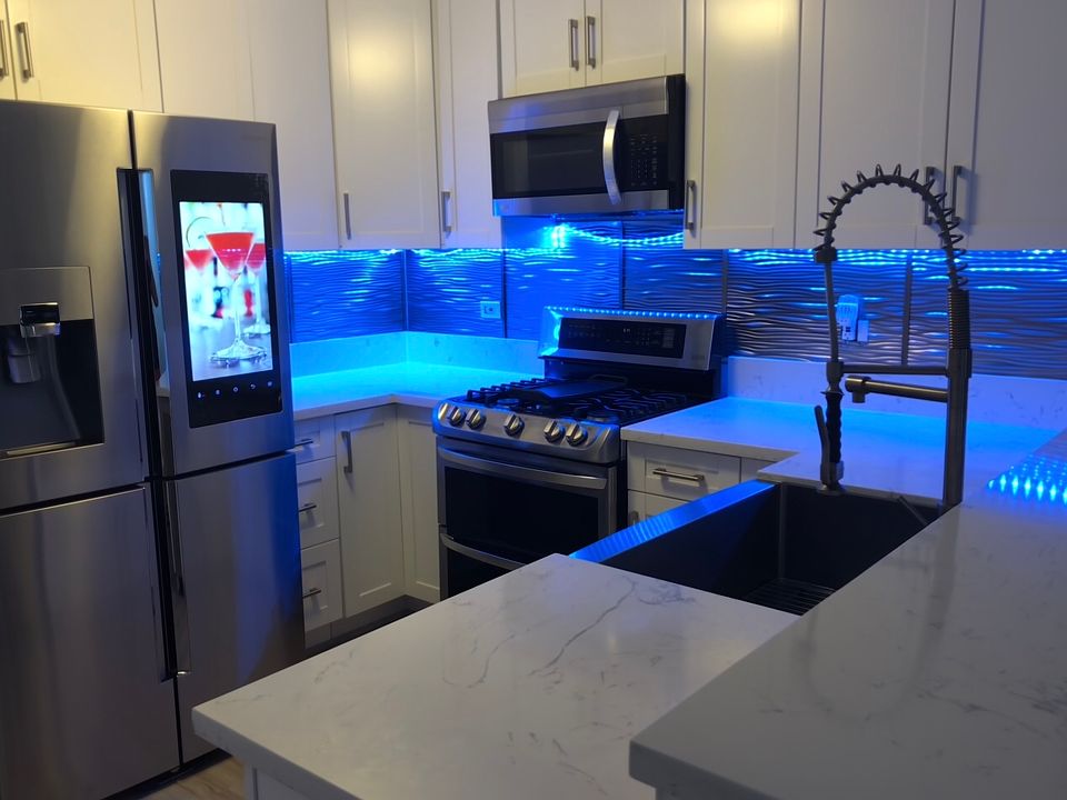 High End Extended Kitchen