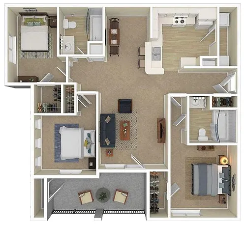 Floor plan Homestead