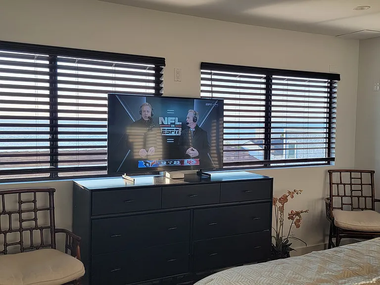 Master King Suite with HDTV