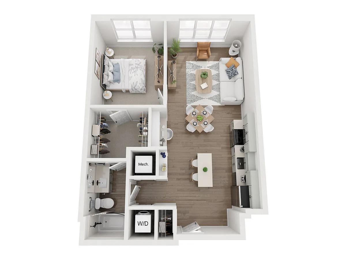 Floor plan A1A
